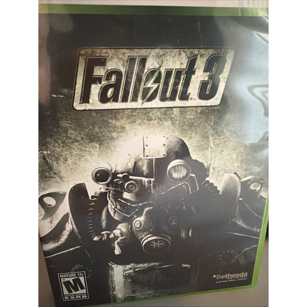 Fallout 3 XBox 360 Disc Game With  Manual 2008 Original Packaging Excellent Cond